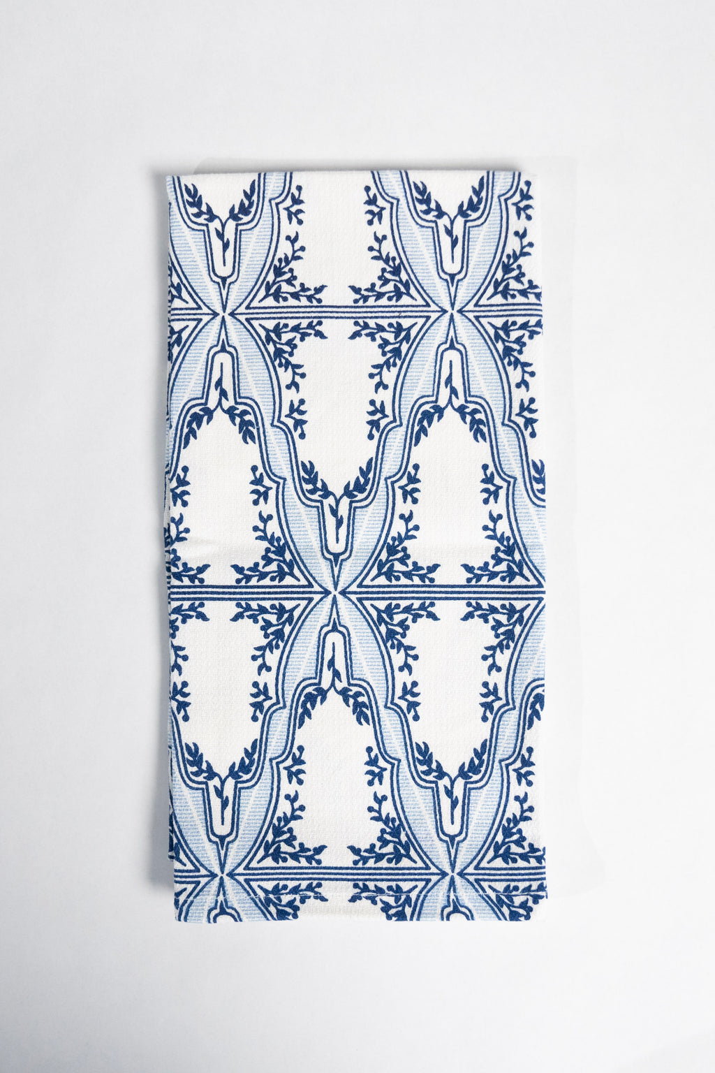 Blue Birthday Bunting Dishtowel