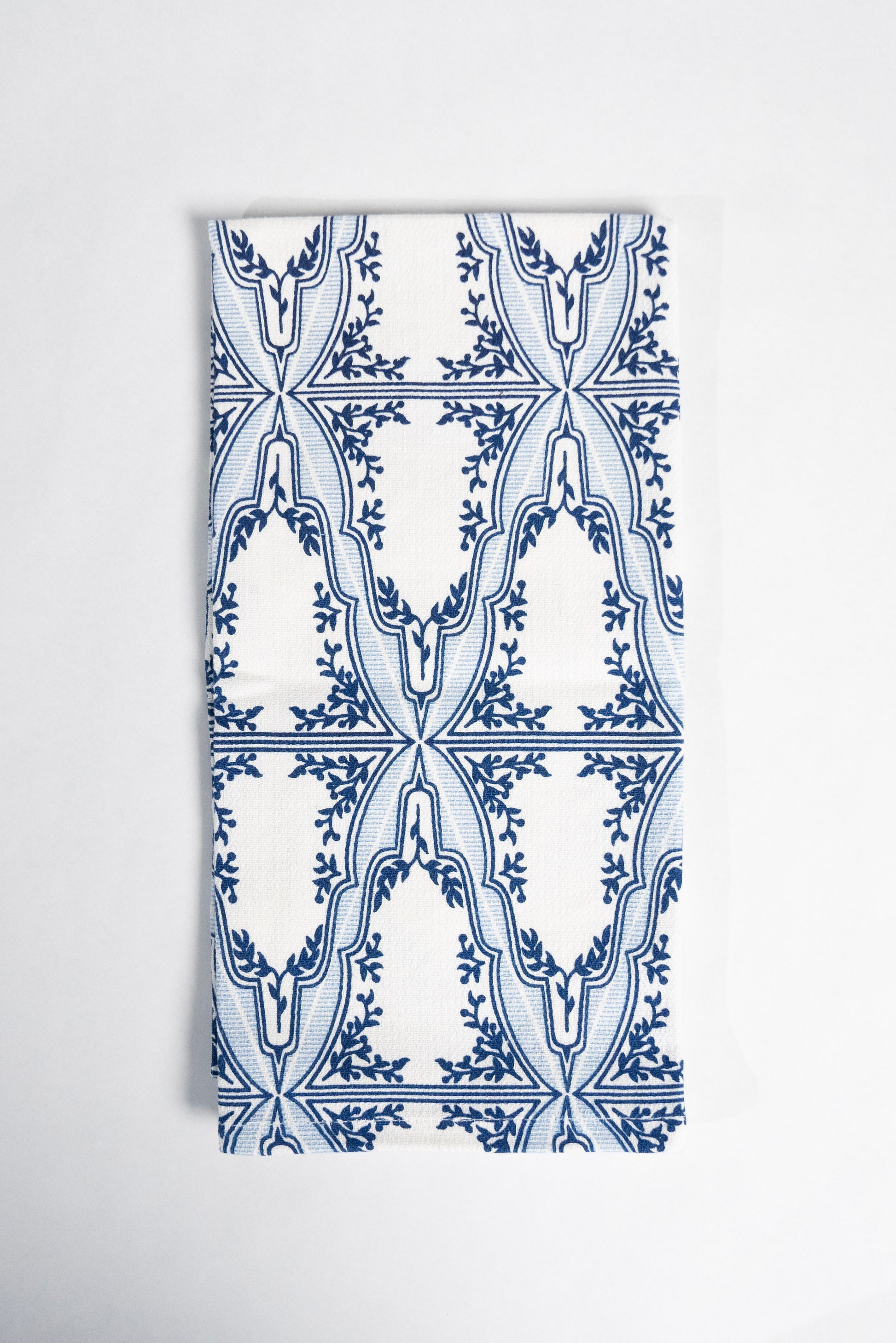 Blue Birthday Bunting Dishtowel