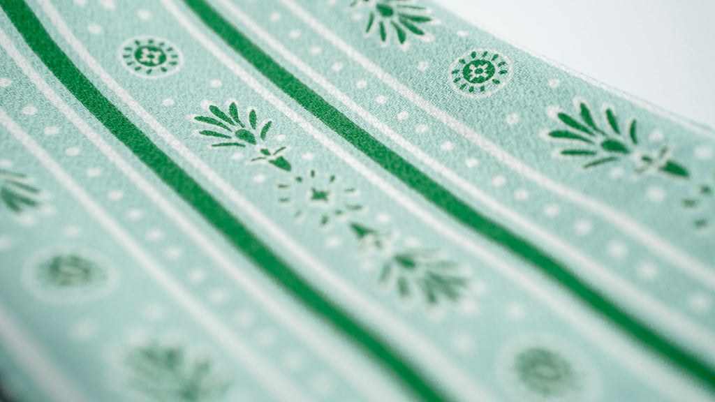 Pre-Order Mint Blenheim Stripe Dishtowel