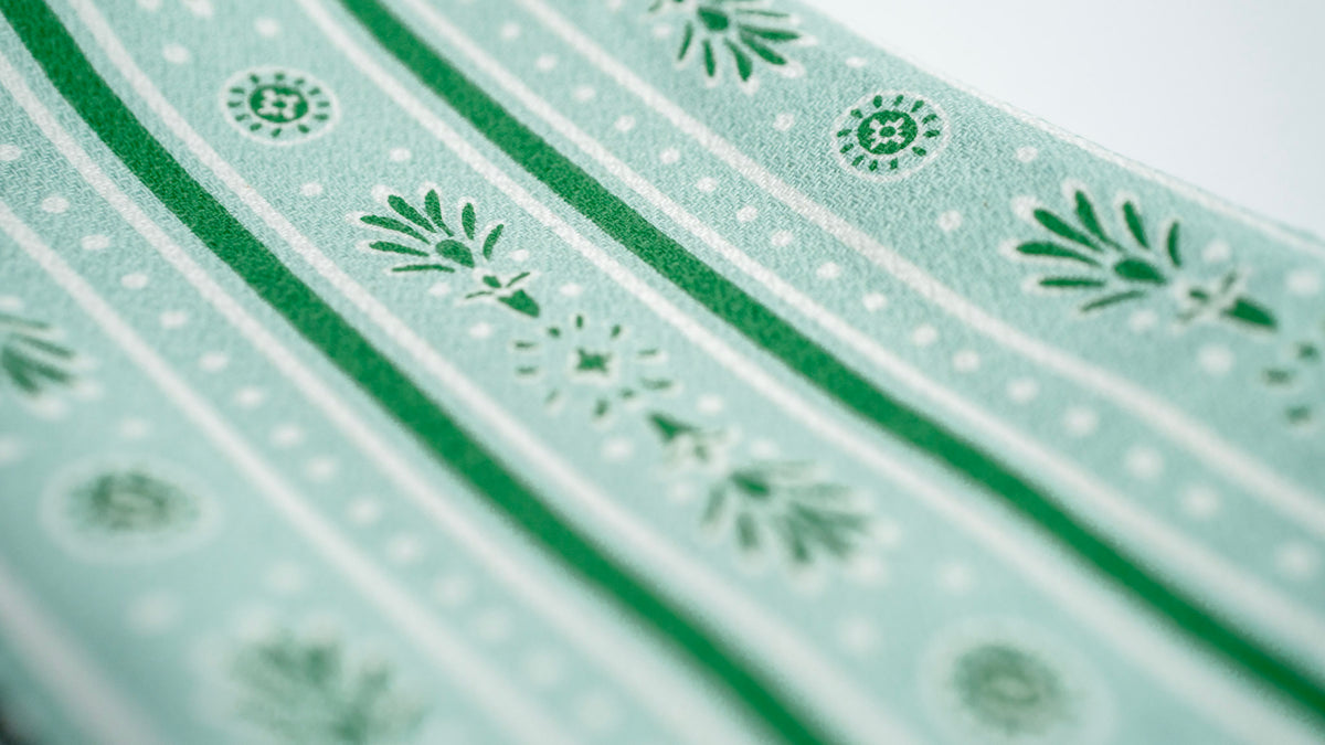Pre-Order Mint Blenheim Stripe Dishtowel