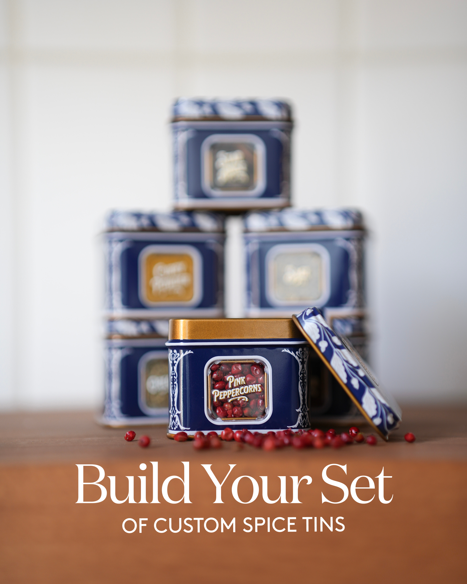 Quintessential Spice Tins - Set of 6