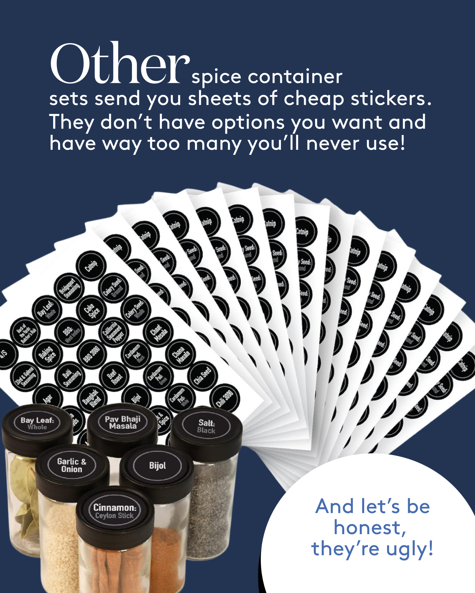 Quintessential Spice Tins - Set of 6