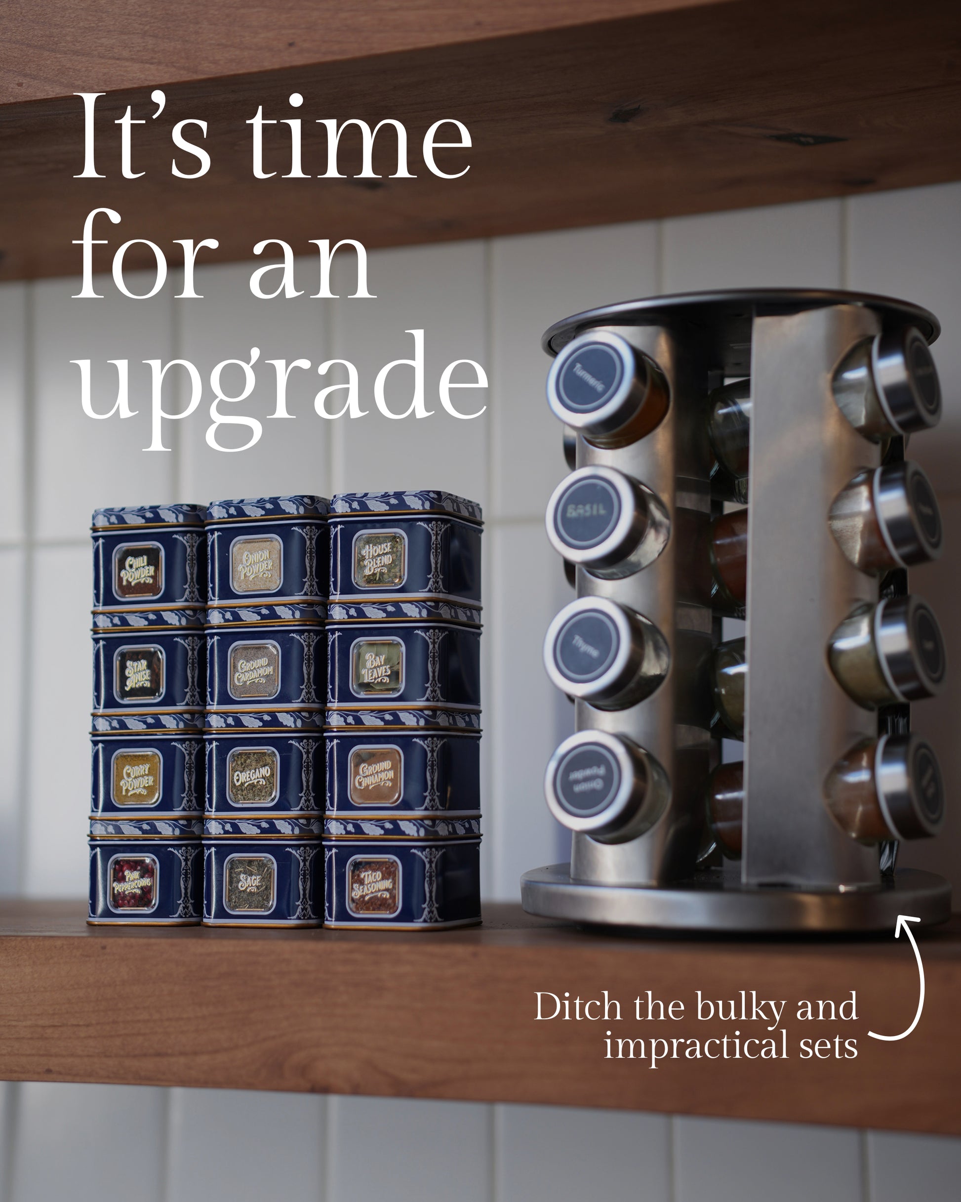 Quintessential Spice Tins - Set of 6