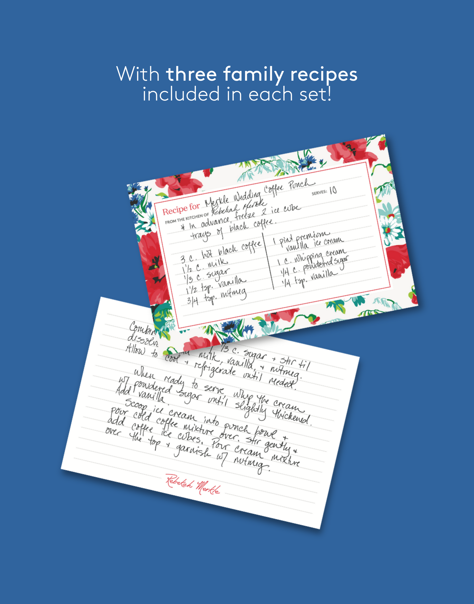 Recipe Card Set