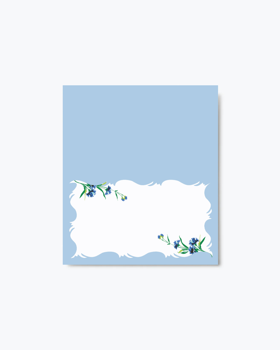 NEW Cornflower Place Card Set