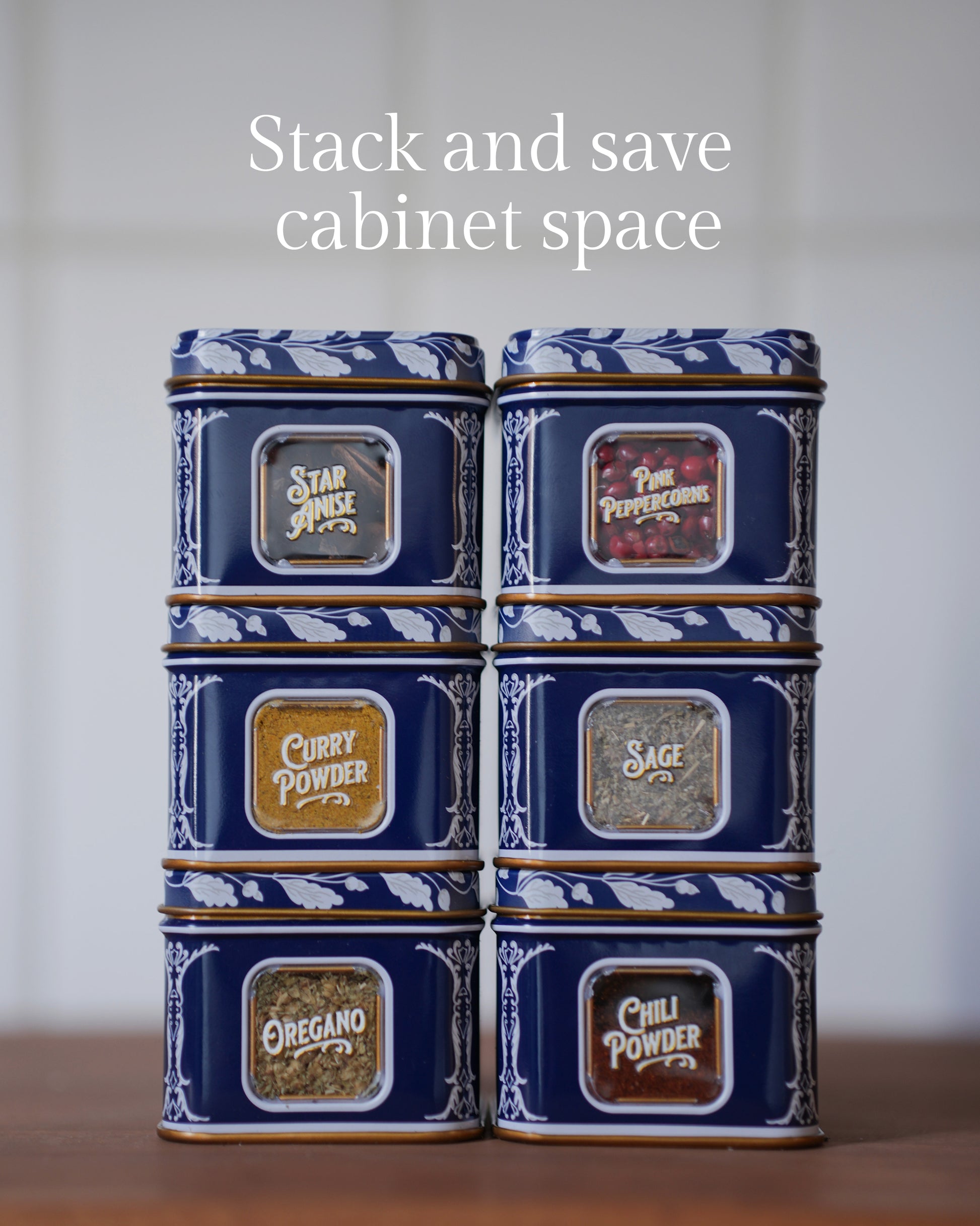 Quintessential Spice Tins - Set of 6