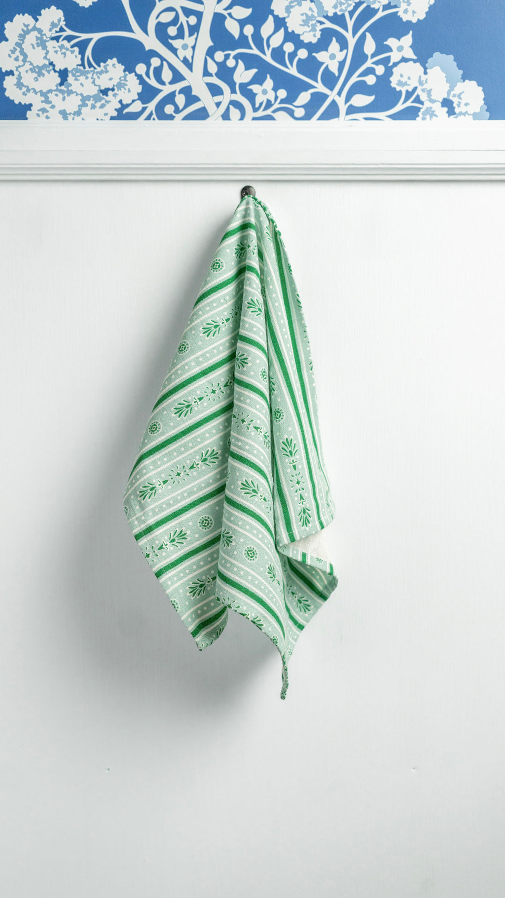 Pre-Order Mint Blenheim Stripe Dishtowel