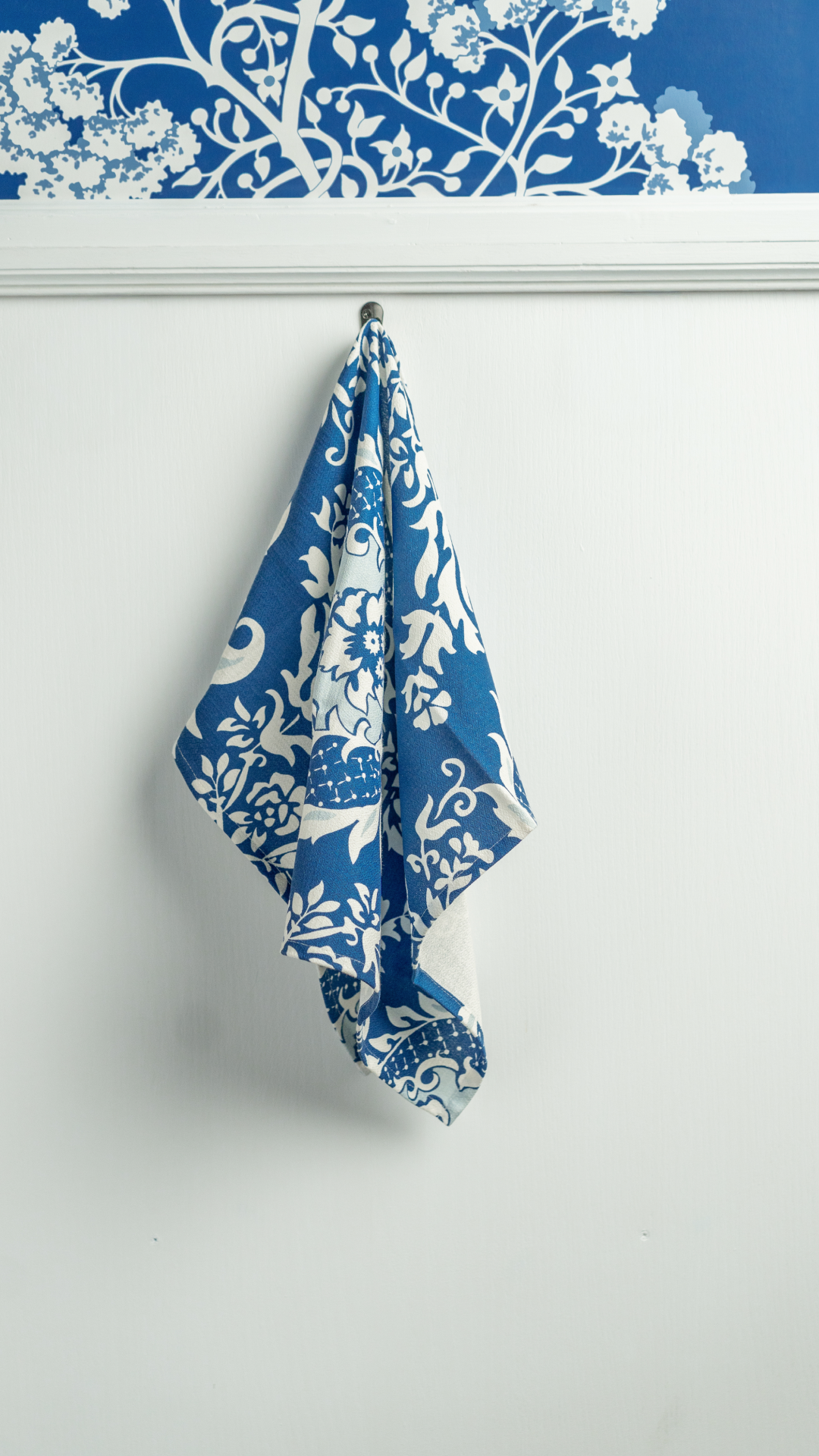 Pre-Order Cobalt Silver City Dishtowel