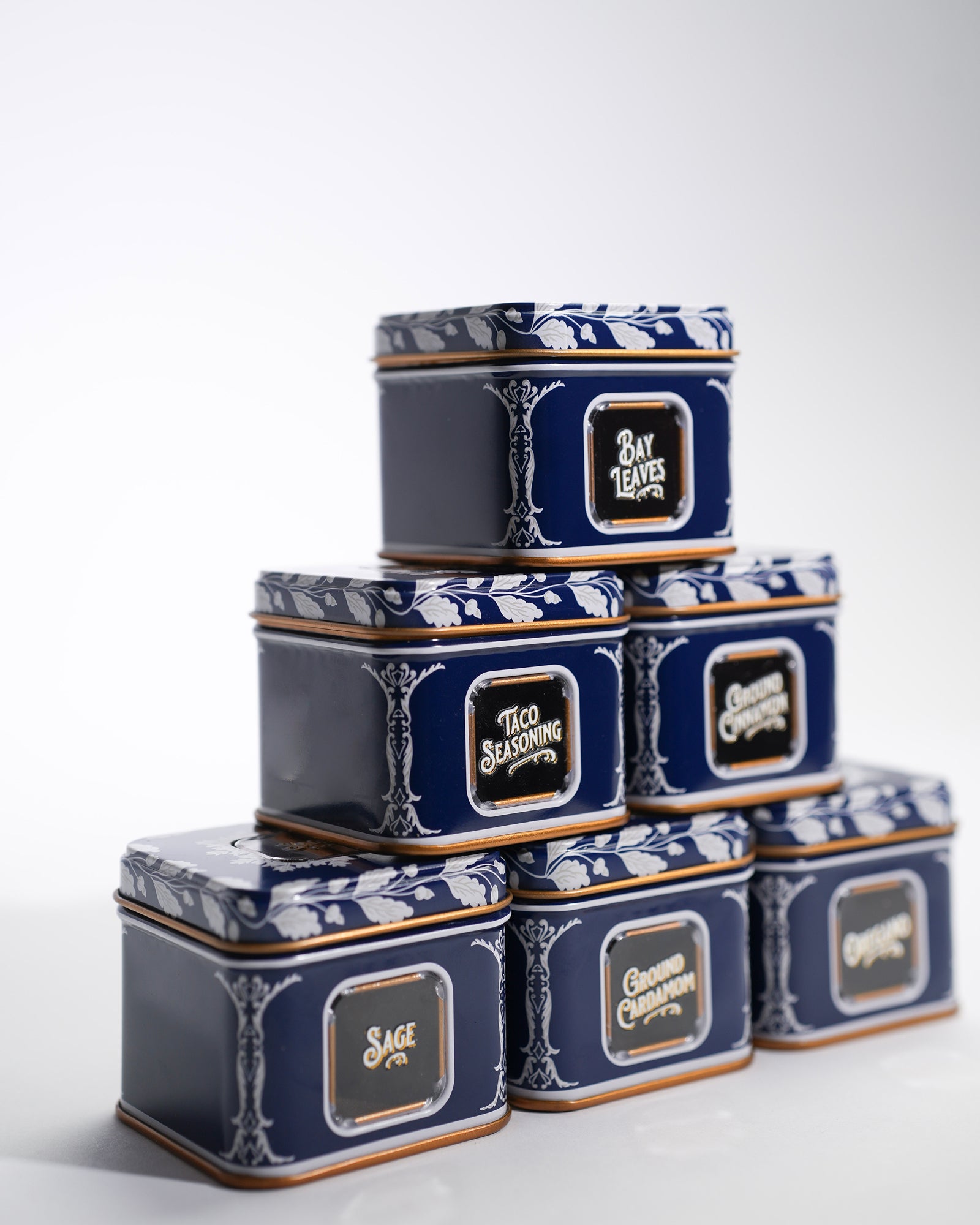 Quintessential Spice Tins - Set of 6