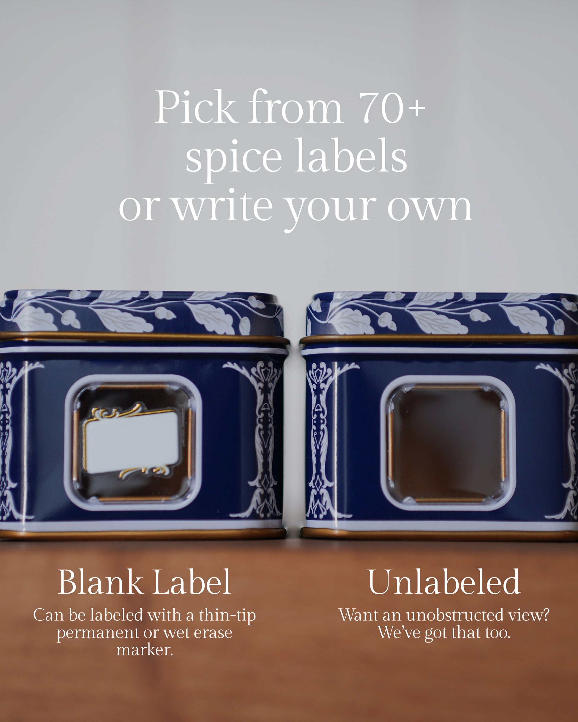 Quintessential Spice Tins - Set of 6