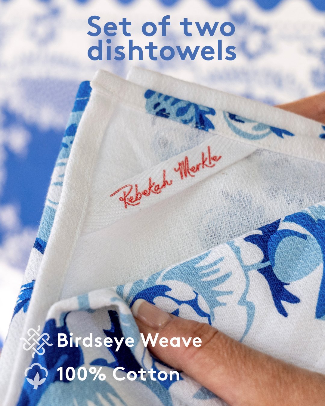 The Delft Dishtowel Set